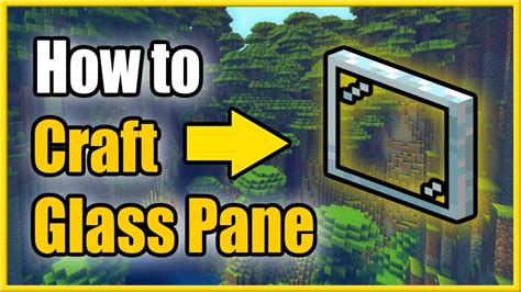 How to Make a Glass Pane in Minecraft: A Journey Through Creativity and Chaos