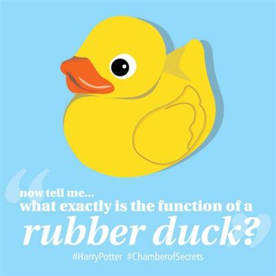 What Exactly Is the Function of a Rubber Duck, and Why Does It Always Smile?